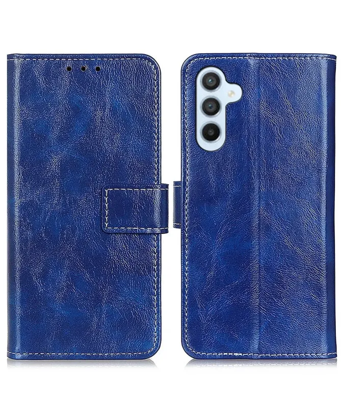 Housse Samsung Galaxy A17 effet cuir luxueux coutures