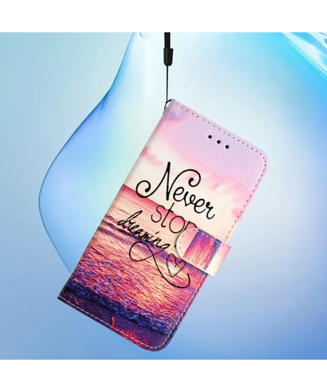 Housse Samsung Galaxy A17 Coucher de Soleil | Never Stop Dreaming