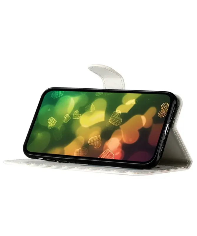 Housse Samsung Galaxy A17 Papillon Bleu