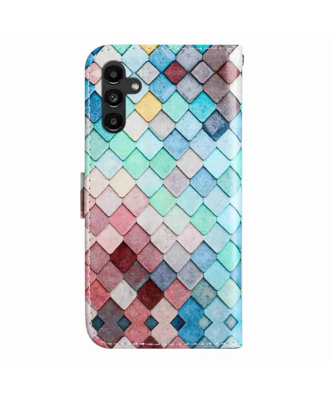 Housse Samsung Galaxy A17 Écailles Pastel