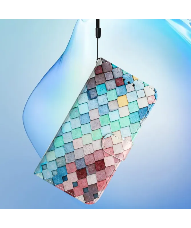 Housse Samsung Galaxy A17 Écailles Pastel