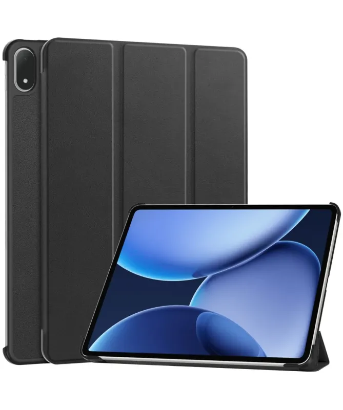 Housse OnePlus Pad 3 Support Magnétique Anti-Chute Noir