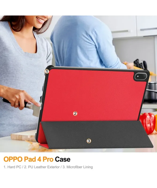 Housse OnePlus Pad 3 Support Magnétique Anti-Chute