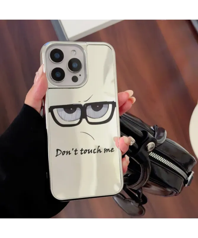 Coque iPhone 16 Pro Max "Don't Touch Me"