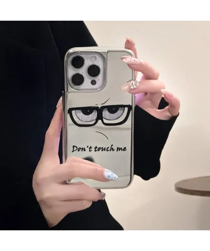 Coque iPhone 16 Pro Max "Don't Touch Me"