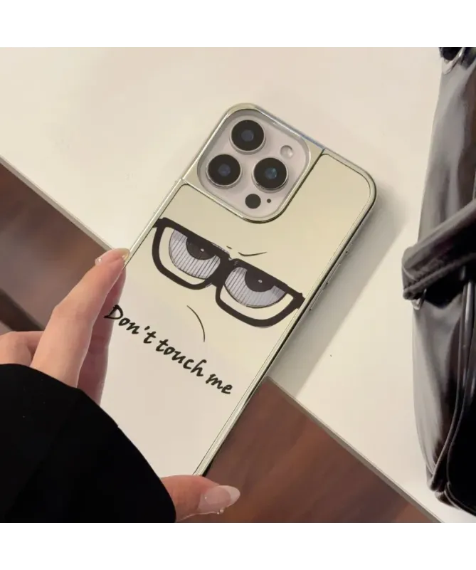 Coque iPhone 16 Pro Max "Don't Touch Me"