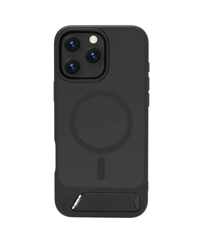 Coque iPhone 16 Pro Max MagSafe avec Support | Le-Chic Série Noir - photo 3
