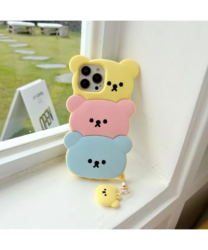 Coque iPhone 16 Pro Max Trois Ours