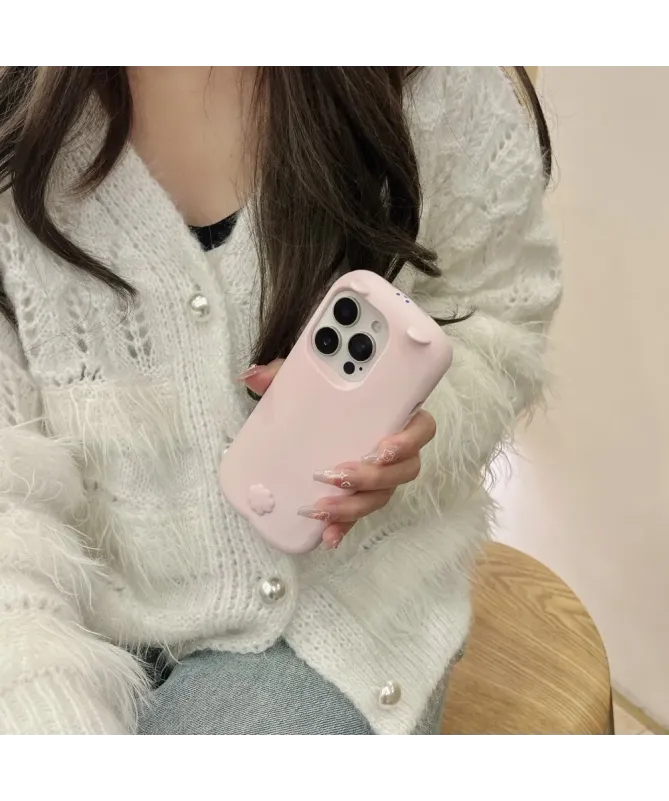 Coque iPhone 16 Pro Max Silicone Lapin Endormi