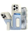 Coque iPhone 16 Pro Max avec porte-carte et support intégré