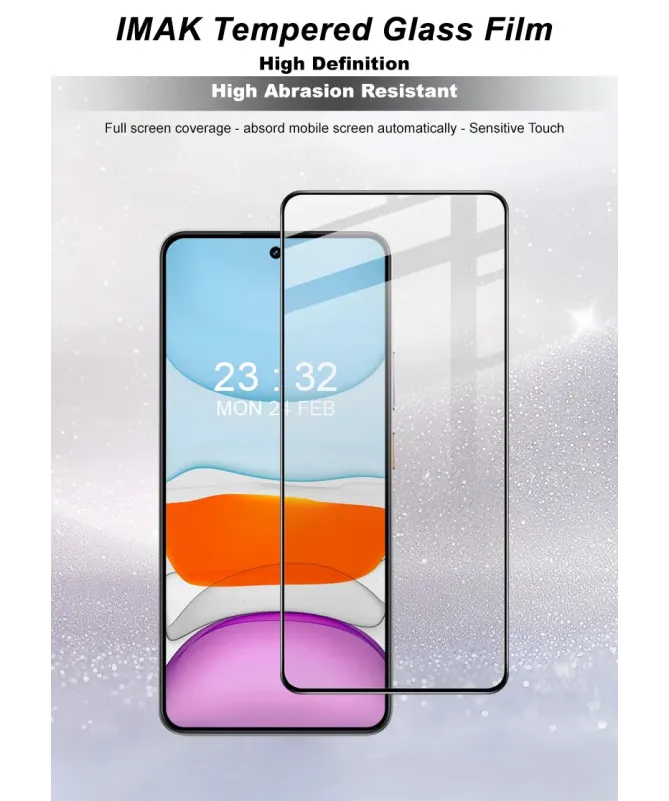 Protection d'écran Realme 14 5G/14T 5G en verre trempé