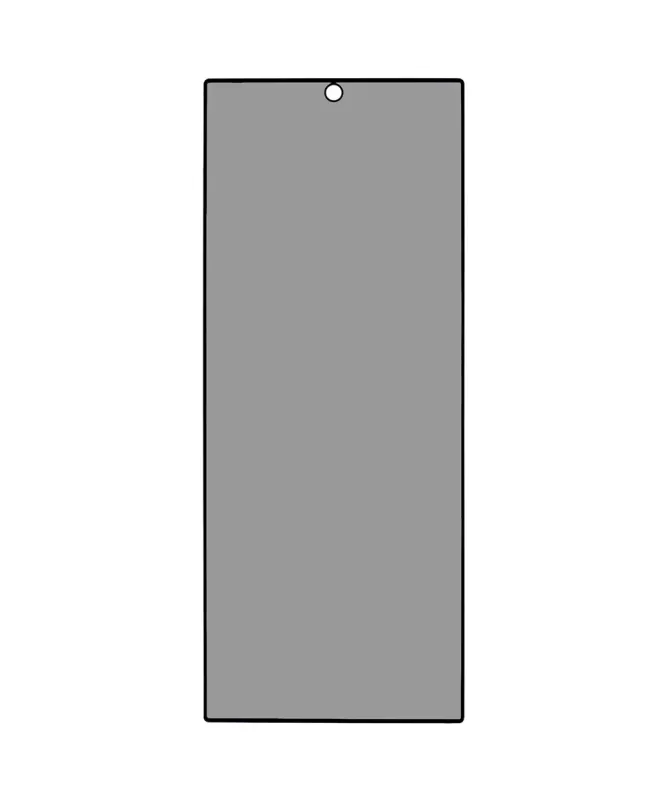 Verre trempé Samsung Galaxy Z Fold 7 avec filtre de confidentialité