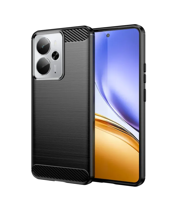 Coque Realme 14 5G / P3 5G / 14T 5G flexible effet brossé
