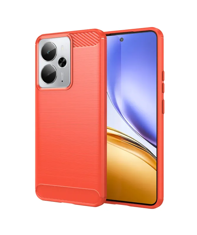 Coque Realme 14 5G / P3 5G / 14T 5G flexible effet brossé