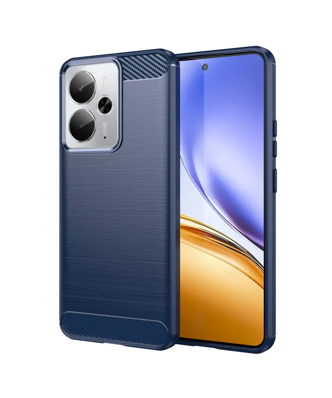 Coque Realme 14 5G / P3 5G / 14T 5G flexible effet brossé