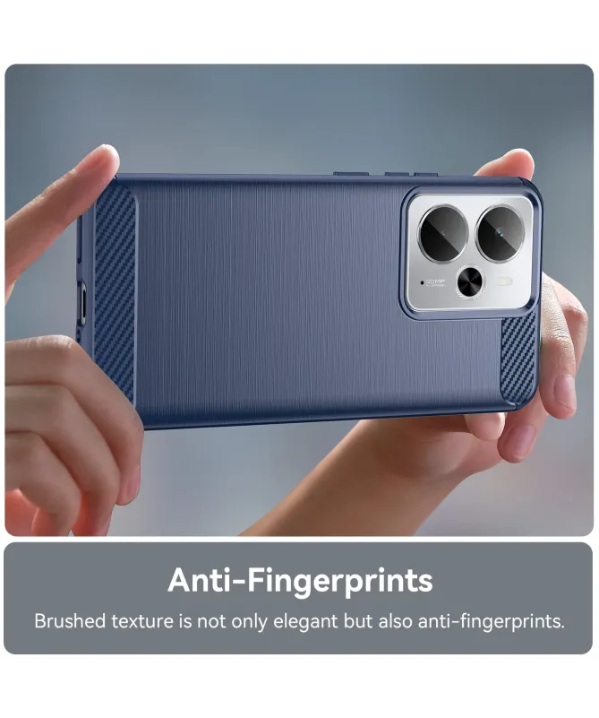 Coque Realme 14 5G / P3 5G / 14T 5G flexible effet brossé