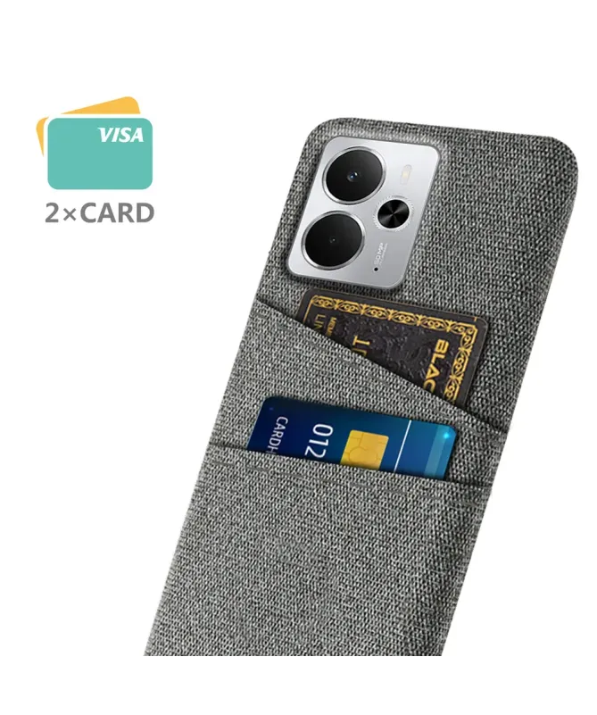 Coque Realme 14 5G / 14T 5G en Tissu avec Double Rangement