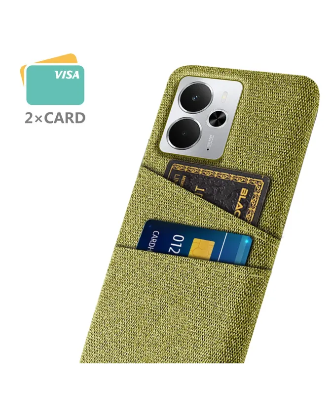 Coque Realme 14 5G / 14T 5G en Tissu avec Double Rangement