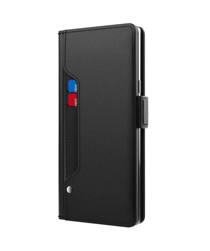 Housse Realme 14 5G / 14T 5G Flip premium porte cartes avec miroir