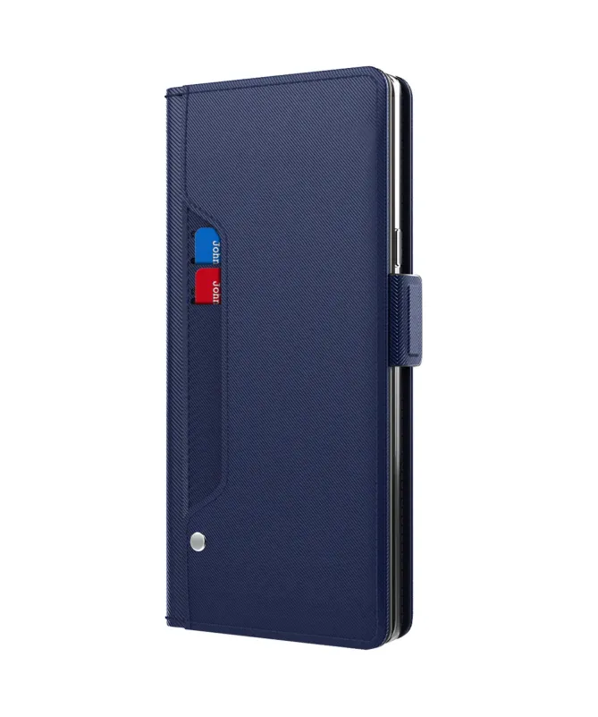 Housse Realme 14 5G / 14T 5G Flip premium porte cartes avec miroir
