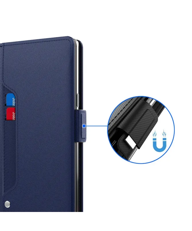 Housse Realme 14 5G / 14T 5G Flip premium porte cartes avec miroir