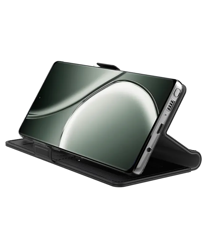 Housse Realme 14 5G / 14T 5G Flip premium porte cartes avec miroir