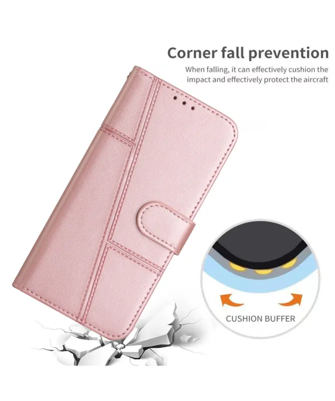 Housse Realme 14 5G / 14T 5G Lines Effet Cuir