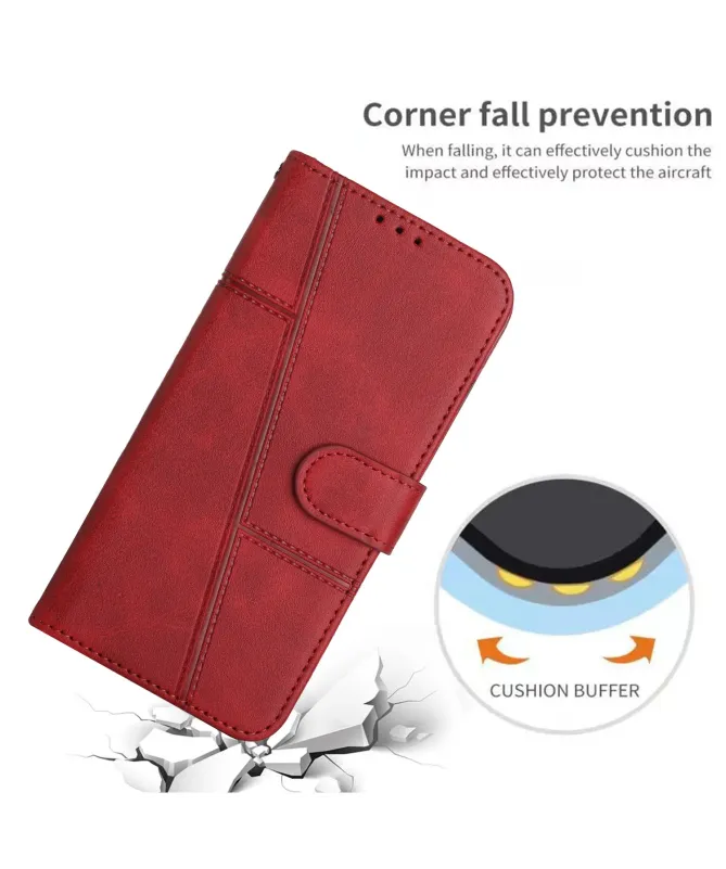 Housse Realme 14 5G / 14T 5G Lines Effet Cuir