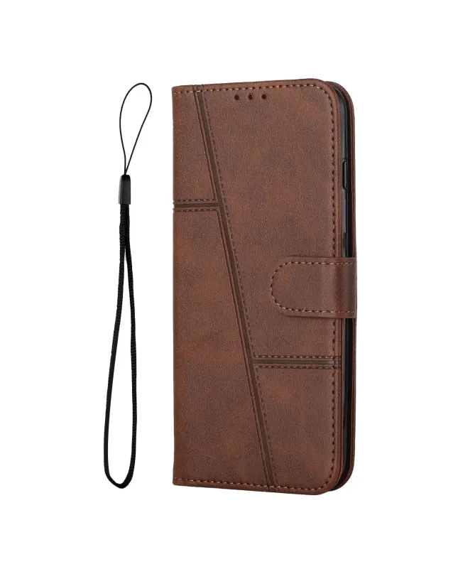 Housse Realme 14 5G / 14T 5G Lines Effet Cuir