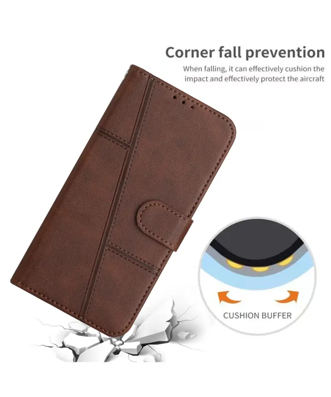 Housse Realme 14 5G / 14T 5G Lines Effet Cuir