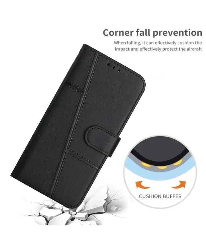 Housse Realme 14 5G / 14T 5G Lines Effet Cuir