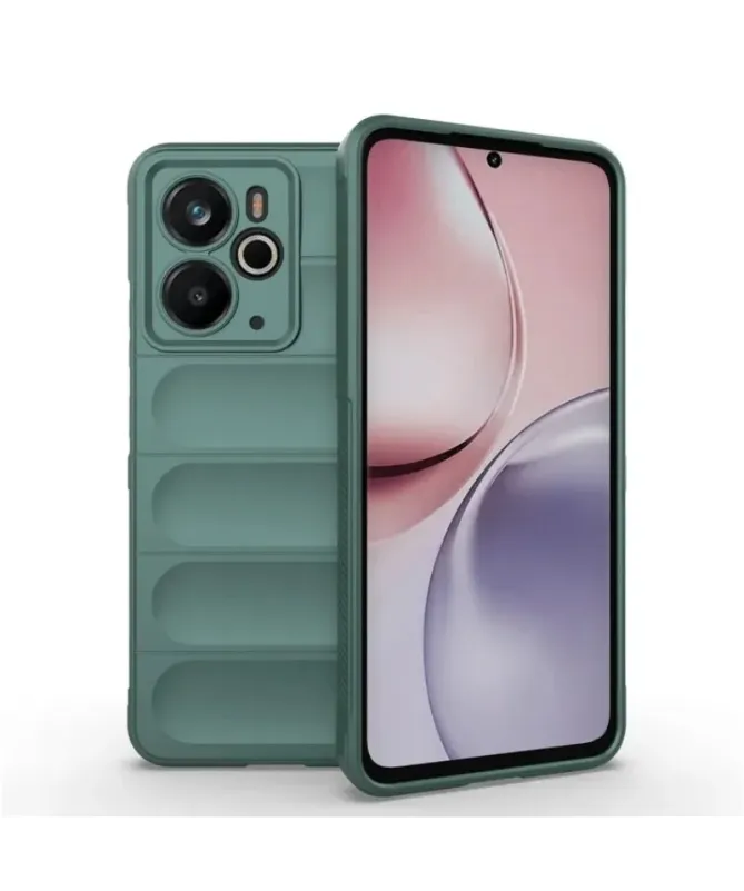 Coque Realme 14 5G / 14T 5G Rugged silicone avec verre trempé