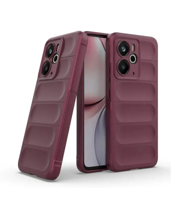 Coque Realme 14 5G / 14T 5G Rugged silicone avec verre trempé