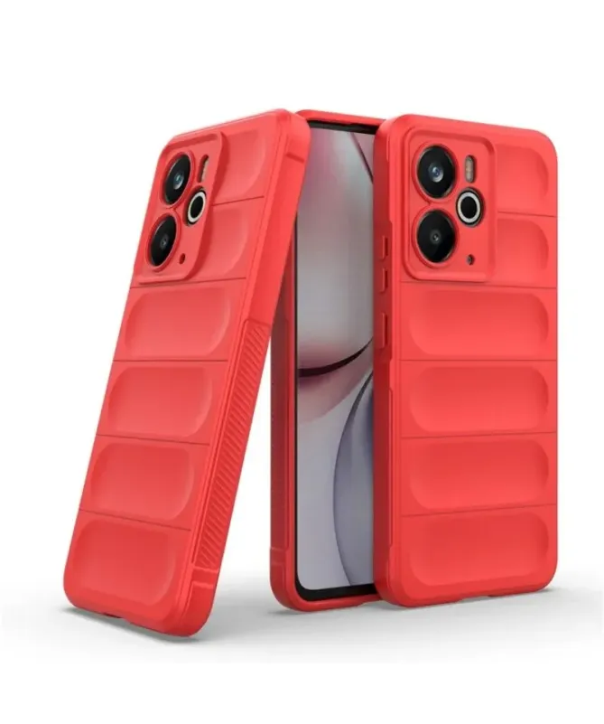 Coque Realme 14 5G / 14T 5G Rugged silicone avec verre trempé