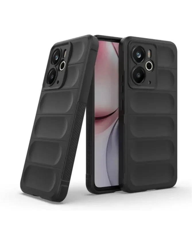 Coque Realme 14 5G / 14T 5G Rugged silicone avec verre trempé