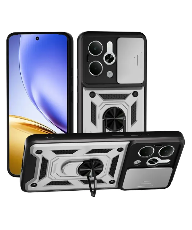 Coque Realme 14 5G / 14T 5G / P3 5G Camera Slide Fonction Support