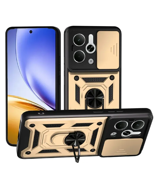 Coque Realme 14 5G / 14T 5G / P3 5G Camera Slide Fonction Support