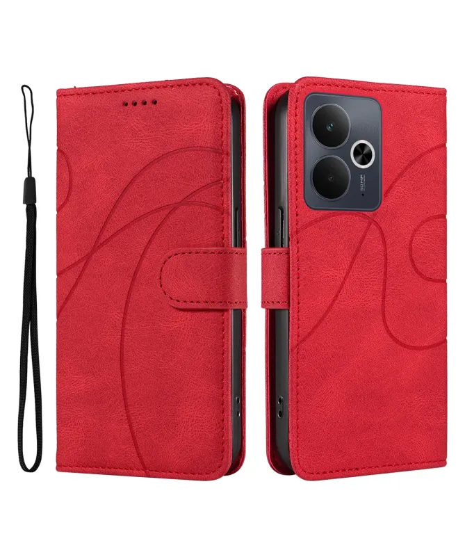 Housse Realme 14 5G / 14T 5G simili cuir artistique