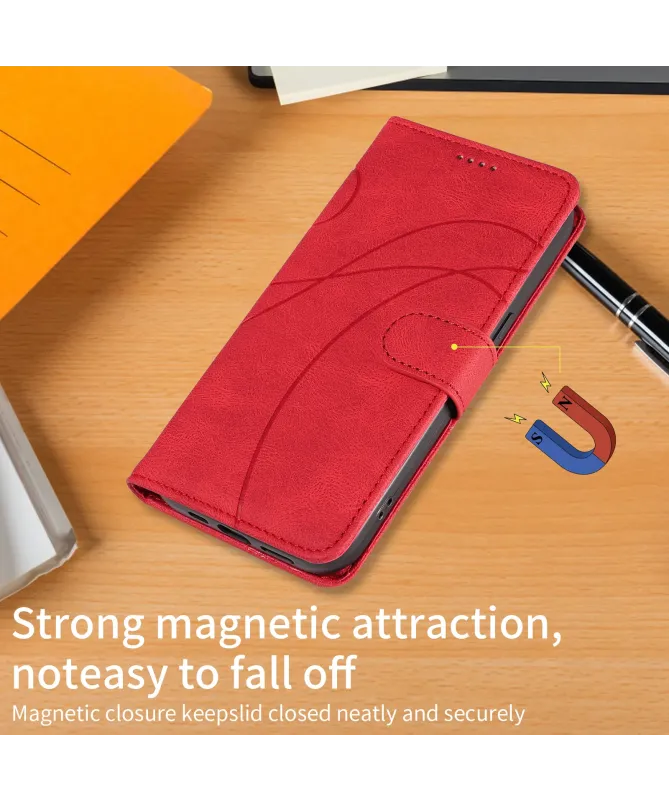 Housse Realme 14 5G / 14T 5G simili cuir artistique