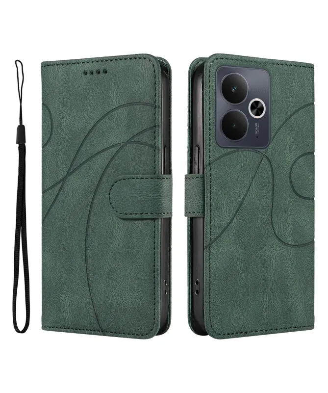 Housse Realme 14 5G / 14T 5G simili cuir artistique