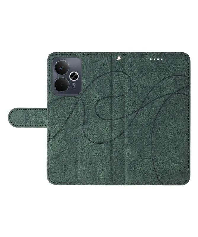 Housse Realme 14 5G / 14T 5G simili cuir artistique