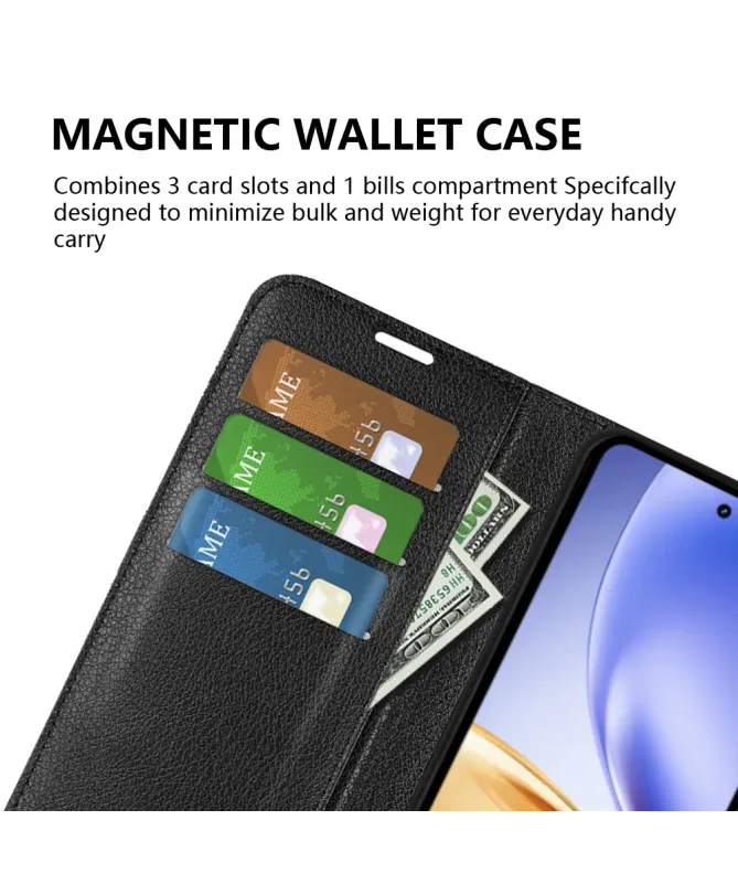 Housse Realme 14 5G / 14T 5G portefeuille style cuir