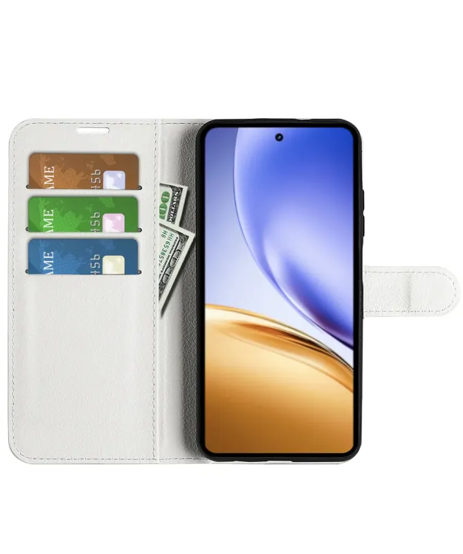 Housse Realme 14 5G / 14T 5G portefeuille style cuir