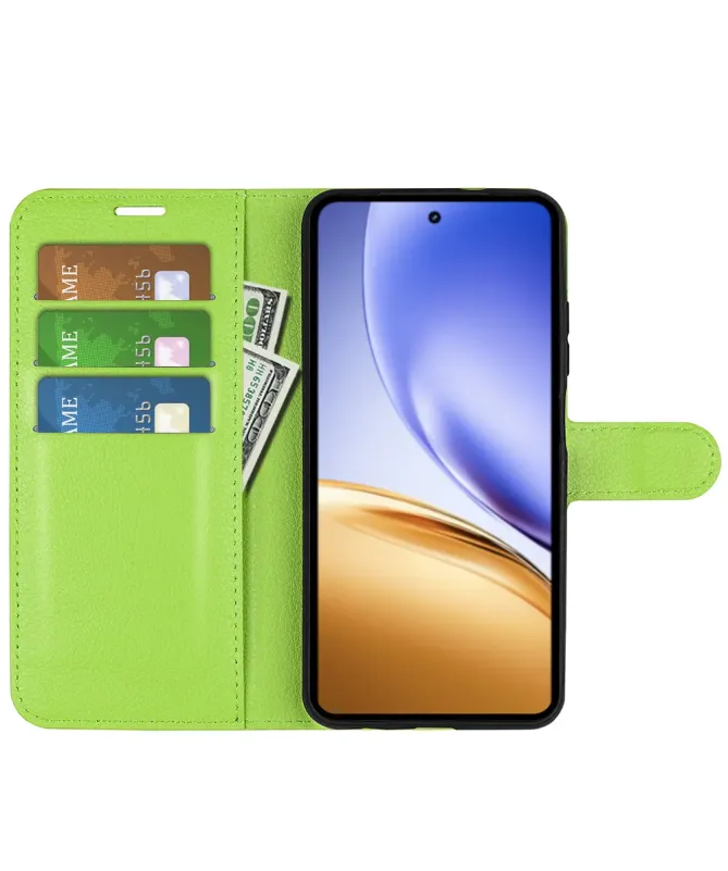 Housse Realme 14 5G / 14T 5G portefeuille style cuir