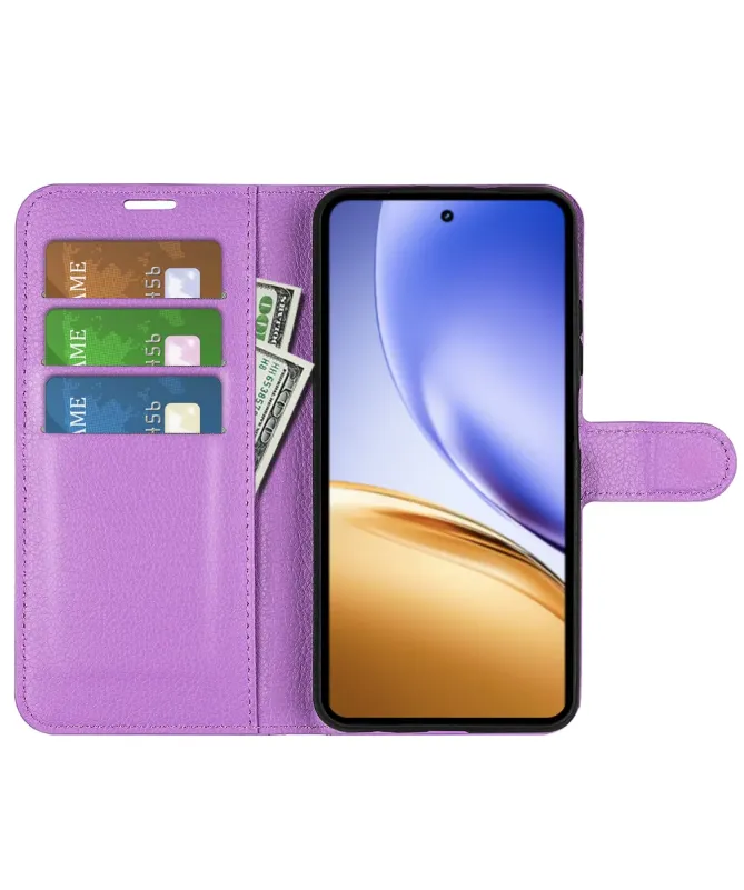 Housse Realme 14 5G / 14T 5G portefeuille style cuir