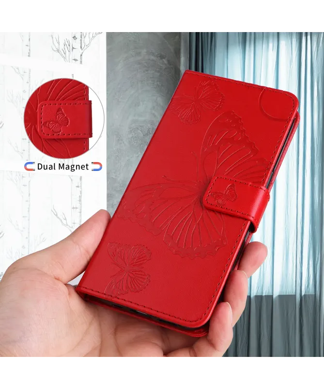 Housse Realme 14 5G / 14T 5G Papillons fonction support