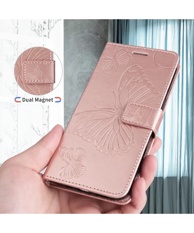 Housse Realme 14 5G / 14T 5G Papillons fonction support