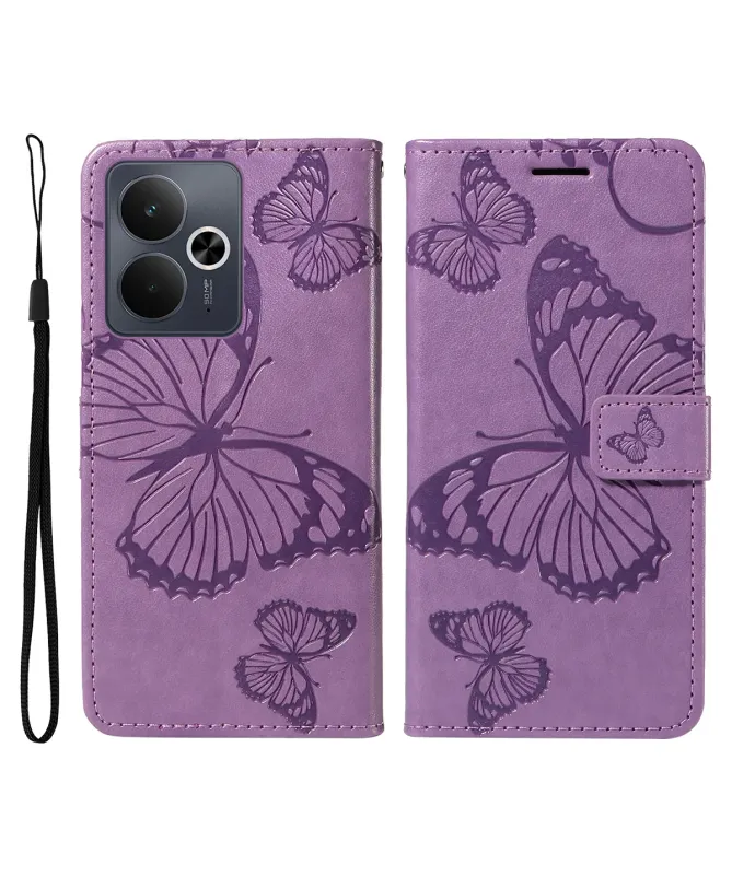 Housse Realme 14 5G / 14T 5G Papillons fonction support