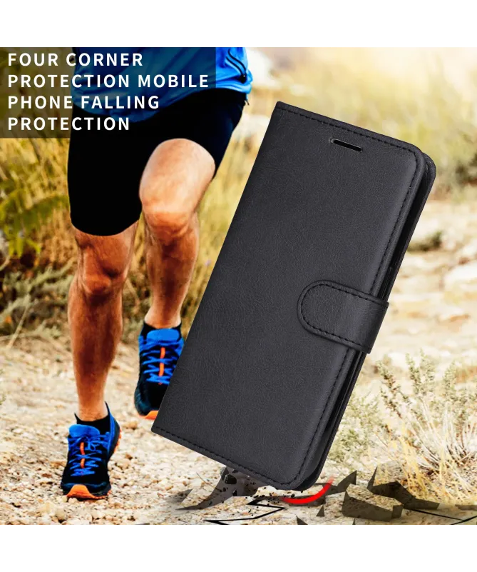 Housse Realme 14 5G / 14T 5G Sylvette simili cuir avec lanière