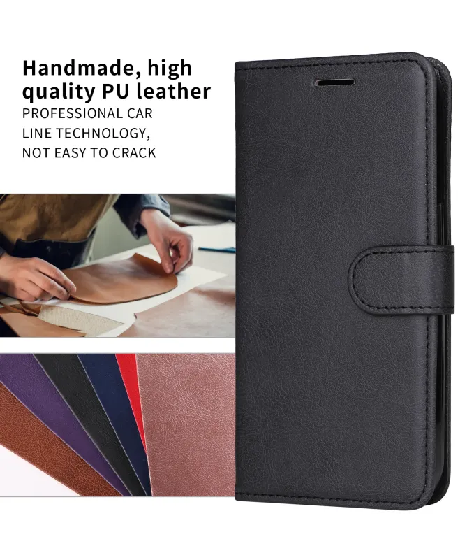 Housse Realme 14 5G / 14T 5G Sylvette simili cuir avec lanière